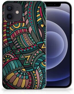 B2Ctelecom Telefoon Hoesje iPhone 12 | 12 Pro (6.1") Hoesje Bumper Aztec