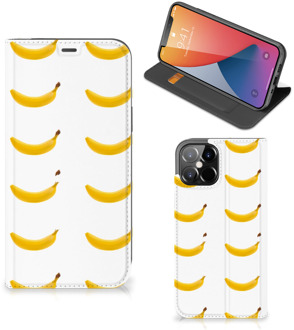 B2Ctelecom Telefoon Hoesje iPhone 12 Pro Max Flip Cover Banana