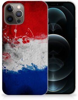 B2Ctelecom Telefoon Hoesje iPhone 12 Pro Max Mobiel Case Nederlandse Vlag