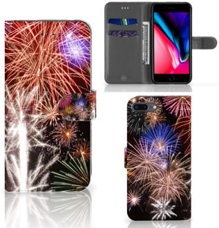 B2Ctelecom Telefoon Hoesje iPhone 8 Plus | 7 Plus Vuurwerk