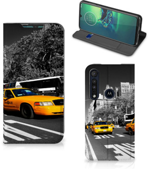 B2Ctelecom Telefoon Hoesje Motorola G8 Plus Beschermhoesje New York City