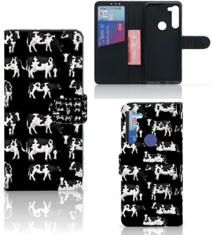 B2Ctelecom Telefoon Hoesje Motorola G8 Power Mobiel Case Design Koetjes