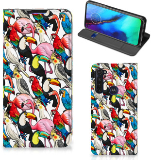 B2Ctelecom Telefoon Hoesje Motorola Moto G Pro Bookcover Case Birds