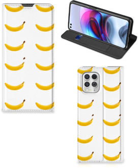 B2Ctelecom Telefoon Hoesje Motorola Moto G100 Flip Cover Banana