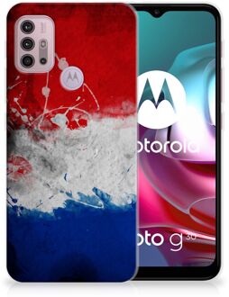 B2Ctelecom Telefoon Hoesje Motorola Moto G30 | G10 Mobiel Case Nederlandse Vlag