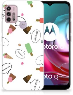 B2Ctelecom Telefoon Hoesje Motorola Moto G30 | G10 Silicone Back Case IJsjes