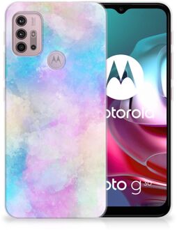 B2Ctelecom Telefoon Hoesje Motorola Moto G30 | G10 Silicone Back Case Watercolor Light