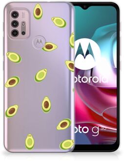 B2Ctelecom Telefoon Hoesje Motorola Moto G30 | G10 Siliconen Hoesje met Foto Avocado