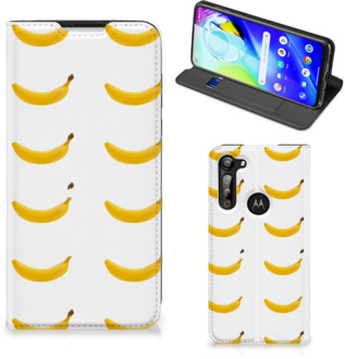 B2Ctelecom Telefoon Hoesje Motorola Moto G8 Power Flip Cover Banana