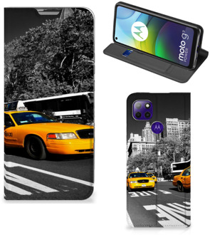 B2Ctelecom Telefoon Hoesje Motorola Moto G9 Power Beschermhoesje New York City