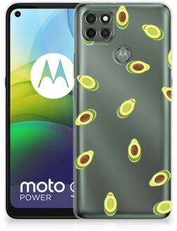 B2Ctelecom Telefoon Hoesje Motorola Moto G9 Power Siliconen Hoesje met Foto Avocado