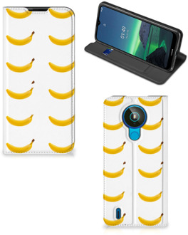 B2Ctelecom Telefoon Hoesje Nokia 1.4 Flip Cover Banana