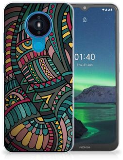 B2Ctelecom Telefoon Hoesje Nokia 1.4 Hoesje Bumper Aztec