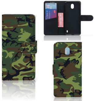 B2Ctelecom Telefoon Hoesje Nokia 1 Plus Army Dark