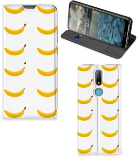 B2Ctelecom Telefoon Hoesje Nokia 2.4 Flip Cover Banana