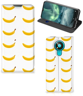 B2Ctelecom Telefoon Hoesje Nokia 3.4 Flip Cover Banana