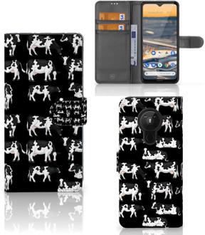 B2Ctelecom Telefoon Hoesje Nokia 5.3 Mobiel Case Design Koetjes