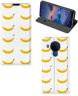 B2Ctelecom Telefoon Hoesje Nokia 5.4 Flip Cover Banana