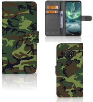 B2Ctelecom Telefoon Hoesje Nokia 7.2 | Nokia 6.2 Army Dark