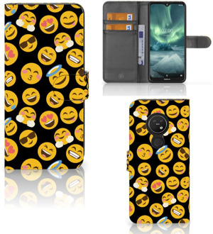 B2Ctelecom Telefoon Hoesje Nokia 7.2 | Nokia 6.2 Emoji