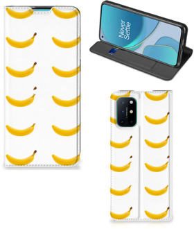 B2Ctelecom Telefoon Hoesje OnePlus 8T Flip Cover Banana