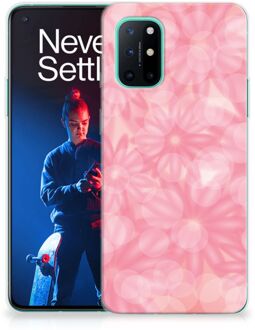 B2Ctelecom Telefoon Hoesje OnePlus 8T Silicone Back Case Lente Bloemen