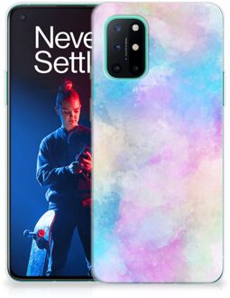 B2Ctelecom Telefoon Hoesje OnePlus 8T Silicone Back Case Watercolor Light