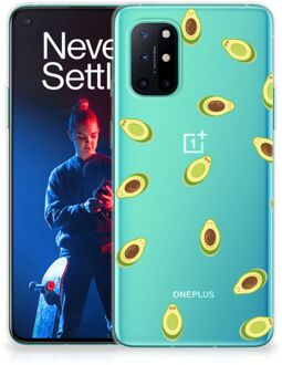 B2Ctelecom Telefoon Hoesje OnePlus 8T Siliconen Hoesje met Foto Avocado