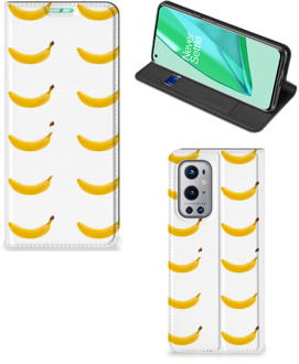 B2Ctelecom Telefoon Hoesje OnePlus 9 Pro Flip Cover Banana