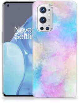 B2Ctelecom Telefoon Hoesje OnePlus 9 Pro Silicone Back Case Watercolor Light