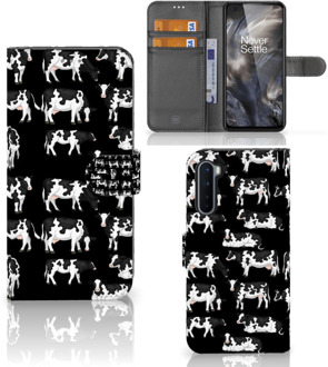 B2Ctelecom Telefoon Hoesje OnePlus Nord Mobiel Case Design Koetjes