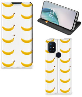 B2Ctelecom Telefoon Hoesje OnePlus Nord N10 5G Flip Cover Banana