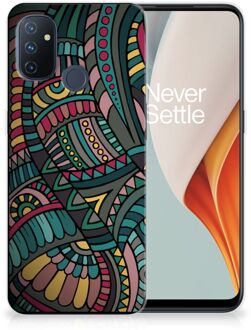 B2Ctelecom Telefoon Hoesje OnePlus Nord N100 Hoesje Bumper Aztec