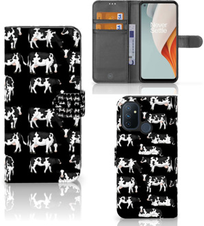 B2Ctelecom Telefoon Hoesje OnePlus Nord N100 Mobiel Case Design Koetjes