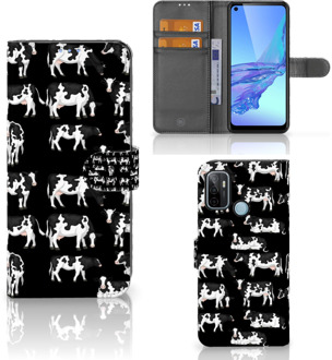 B2Ctelecom Telefoon Hoesje OPPO A53 | OPPO A53s Mobiel Case Design Koetjes