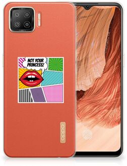 B2Ctelecom Telefoon Hoesje OPPO A73 4G Silicone Back Case Popart Princess