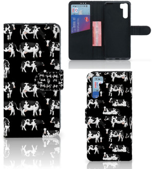 B2Ctelecom Telefoon Hoesje OPPO A91 | Reno3 Mobiel Case Design Koetjes