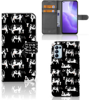 B2Ctelecom Telefoon Hoesje OPPO Find X3 Lite Mobiel Case Design Koetjes