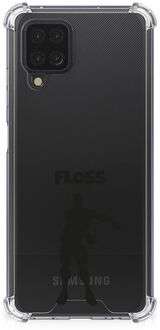 B2Ctelecom Telefoon Hoesje Samsung Galaxy A12 Leuk Hoesje met transparante rand Floss Fortnite