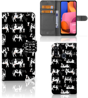 B2Ctelecom Telefoon Hoesje Samsung Galaxy A20s Mobiel Case Design Koetjes