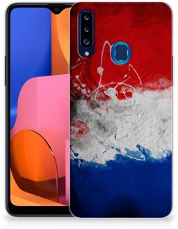 B2Ctelecom Telefoon Hoesje Samsung Galaxy A20s Mobiel Case Nederlandse Vlag