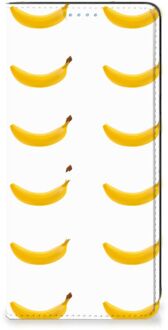 B2Ctelecom Telefoon Hoesje Samsung Galaxy A21s Flip Cover Banana