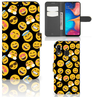 B2Ctelecom Telefoon Hoesje Samsung Galaxy A30 Emoji