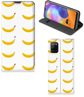 B2Ctelecom Telefoon Hoesje Samsung Galaxy A31 Flip Cover Banana