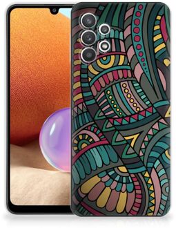 B2Ctelecom Telefoon Hoesje Samsung Galaxy A32 4G Hoesje Bumper Aztec