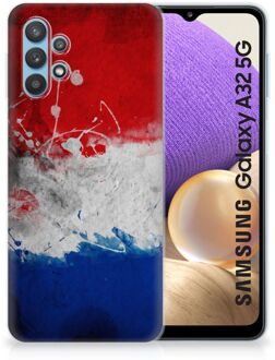 B2Ctelecom Telefoon Hoesje Samsung Galaxy A32 5G Mobiel Case Nederlandse Vlag