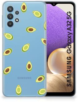 B2Ctelecom Telefoon Hoesje Samsung Galaxy A32 5G Siliconen Hoesje met Foto Avocado