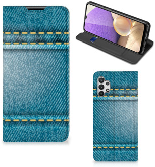 B2Ctelecom Telefoon Hoesje Samsung Galaxy A32 5G Wallet Case Jeans