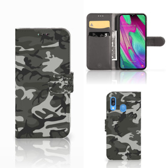 B2Ctelecom Telefoon Hoesje Samsung Galaxy A40 Army Light