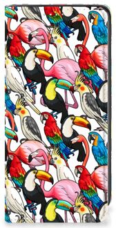 B2Ctelecom Telefoon Hoesje Samsung Galaxy A41 Bookcover Case Birds